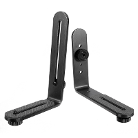 Bilayer Universal Speedlite Flash Bracket Holder Mount
