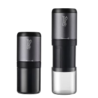 Bincoo Draagbare Elektrische Koffiemolen Draadloos Opladen via USB Professionele RVS Maalschijf Molen Machine