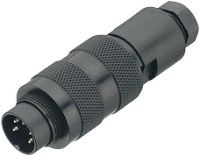 Binder 09 0109 25 04 Ronde connector Stekker, recht Totaal aantal polen: 4 Serie (ronde connectoren): 723 20 stuk(s)