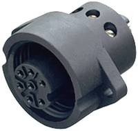 Binder 09 0220 00 07 Ronde connector Stekker, inbouw Totaal aantal polen: 6 + PE Serie (ronde connectoren): 692 1 stuk(s)