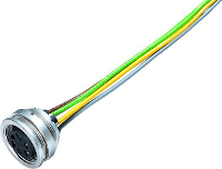 Binder 09 0312 702 04 20 Ronde connector afgewerkt Bus, recht Totaal aantal polen: 4 Serie (ronde connectoren): 680 1 stuk(s)