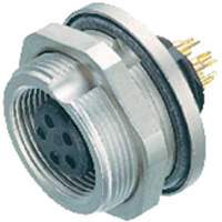 Binder 09 0412 80 04 Ronde connector Flensbus Totaal aantal polen: 4 Serie (ronde connectoren): 712 1 stuk(s)