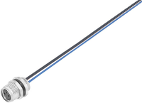 Binder 09 3418 86 03 Sensor/actuator connector, geassembleerd M8 Aantal polen (sensoren): 3 Bus, inbouw 1 stuk(s)