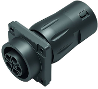 Binder 09 6520 100 12 Ronde connector Flensbus Totaal aantal polen: 12 1 stuk(s)