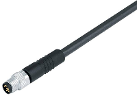 Binder 77 3405 0000 50012 0200 Sensor/actuator connector, niet geassembleerd M8 Stekker, recht 1 stuk(s)