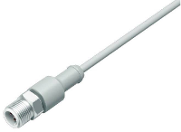 Binder 77 3729 0000 40405 0500 Sensor/actuator connector, geassembleerd M12 Stekker, recht 1 stuk(s)