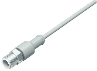 Binder 77 3729 0000 40908 0200 Sensor/actuator connector, geassembleerd M12 Stekker, recht 1 stuk(s)