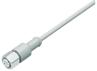 Binder 77 3730 0000 40404 0200 Sensor/actuator connector, geassembleerd M12 Koppeling, recht 1 stuk(s)