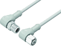 Binder 77 3734 3727 20403 0200 20 Sensor/actuator connector, geassembleerd Aantal polen (sensoren): 3 Stekker, haaks, Bus, haaks 2 m 1 stuk(s)