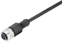 Binder 79 3430 33 04 Sensor/actuator connector, geassembleerd M12 Aantal polen (sensoren): 4 Bus, recht 2.00 M 1 stuk(s)
