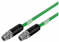 Binder 79 9722 020 08 Sensor/actuator connector, geassembleerd M12 Aantal polen (sensoren): 8 Stekker, recht 5.00 M 20 stuk(s)