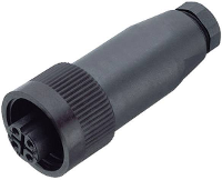 Binder 99 0210 00 04 Ronde connector Stekker, recht Totaal aantal polen: 3 + PE Serie (ronde connectoren): 692 1 stuk(s)