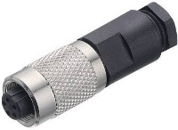 Binder 99 0410 00 04 Ronde connector Koppeling, recht Totaal aantal polen: 4 Serie (ronde connectoren): 712 1 stuk(s)