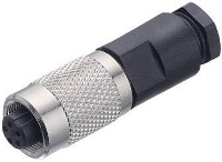 Binder 99 0426 00 08 Ronde connector Koppeling, recht Totaal aantal polen: 8 Serie (ronde connectoren): 712 1 stuk(s)