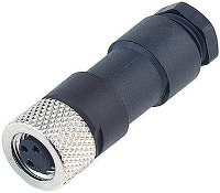 Binder 99 3376 00 04 Sensor/actuator connector, niet geassembleerd M8 Aantal polen (sensoren): 4 Bus, recht 1 stuk(s)
