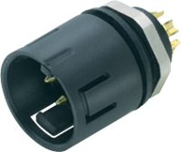 Binder 99 9215 070 05 Ronde subminiatuurconnector Flensstekker Totaal aantal polen: 5 1 stuk(s)