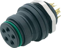 Binder 99 9108 70 03 Ronde subminiatuurconnector Flensbus Totaal aantal polen: 3 1 stuk(s)