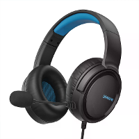 BINNUNE BG02 Gaming Headset Bedrade Koptelefoon met Microfoon Titanium 50 mm Drivers 3,5 mm Bedrade Verbinding Koptelefo