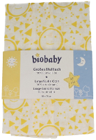 Biobaby Hydrofiele Luier Geel/Wit 80x70cm