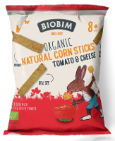 Biobim Organic Natural Corn Sticks 8mnd+