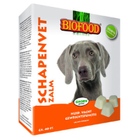 Biofood Schapenvet Maxi Bonbons met zalm Per 4 verpakkingen