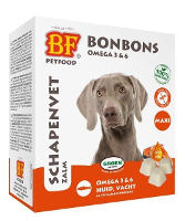 Biofood Schapenvet Maxi Bonbons met knoflook Per verpakking