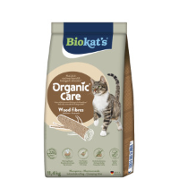 Biokat's Organic Care Wood Fibres kattenbakvulling 3 kg