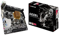 BioStar A68N 2100K Moederbord met CPU Socket AMD AM4 Vormfactor Mini ITX Moederbord chipset AMD® A520