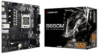 BioStar B650MT Moederbord Socket AMD AM5 Vormfactor Micro ATX Moederbord chipset AMD® B650