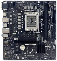 BioStar H610MH D5 Moederbord Socket Intel LGA 1700 Vormfactor Micro ATX Moederbord chipset Intel® H610