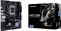 BioStar H610MHC Moederbord Socket Intel LGA 1700 Vormfactor Micro ATX Moederbord chipset Intel® H610