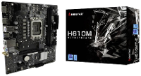 BioStar H610MT E Moederbord Socket Intel 1700 Vormfactor Micro ATX Moederbord chipset Intel® H610