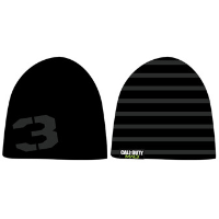 Call Of Duty   Mw3 Black Reversible Beanie