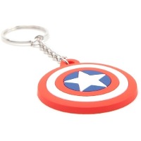 Marvel   Captain America Shield Logo Keychain