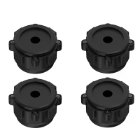 BIQU Panda Kussen XP Anti trillende Voetenpad Anti slip Anti schok Stofdicht voor Bambu Lab P1 P2S X1 X2D Snapmaker U1