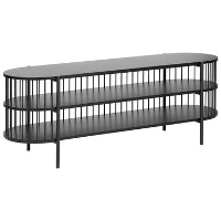 BIRSON   TV meubel   Zwart   MDF