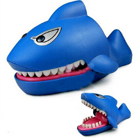 Bite Hand Finger Tricky Joke Spoof Big Mouth Shark