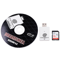 SD TF Geheugenkaartlezer Adapter Converter V2 met DreamShell Boot Loader CD voor SEGA Dreamcast Dreamshell V4.0