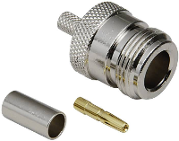 BKL Electronic 0404015/D N connector Bus, recht 50 Ω 1 stuk(s)