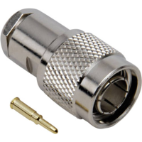 BKL Electronic 0405020/D 0405020/D TNC connector Stekker, recht 50 Ω 1 stuk(s)
