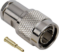 BKL Electronic 0405182 0405182 TNC connector Stekker, recht 50 Ω 1 stuk(s)