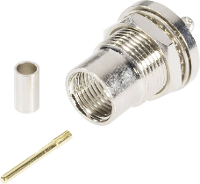 BKL Electronic 0412064 0412064 FME connector Stekker, inbouw verticaal 50 Ω 1 stuk(s)