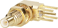 BKL Electronic 0418002 0418002 SSMC bus Bus, inbouw verticaal 50 Ω 1 stuk(s)