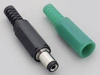 BKL Electronic 075240 Laagspannings connector Stekker, recht 5.50 Mm 2.50 Mm 1 set(s)