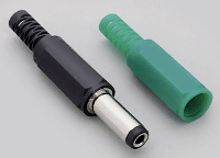 BKL Electronic 075244 Laagspannings connector Stekker, recht 5.50 Mm 2.50 Mm 1 set(s)