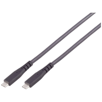 BKL Electronic 10080128 USB C ® verbindingskabel, USB4 gen 3x2, 240 W, 0,5 m 1 stuk(s)