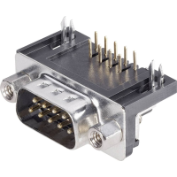 BKL Electronic 10120039 D sub male connector 90 ° Aantal polen: 25 Print haaks 1 stuk(s)