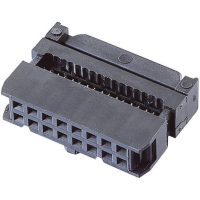 BKL Electronic 10120115 Pinconnector Met trekonlasting Rastermaat: 2.54 Mm Totaal aantal polen: 26 Aantal rijen: 2 1 stuk(s)