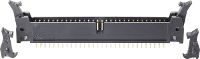 BKL Electronic 10120584 Male connector Met hendel kort/lang Rastermaat: 2.54 Mm Totaal aantal polen: 14 Aantal rijen: 2 1 stuk(s)