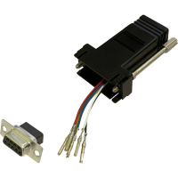 BKL Electronic 10121101 Adapter D sub bus 9 polig   RJ12 bus 1 stuk(s) Single